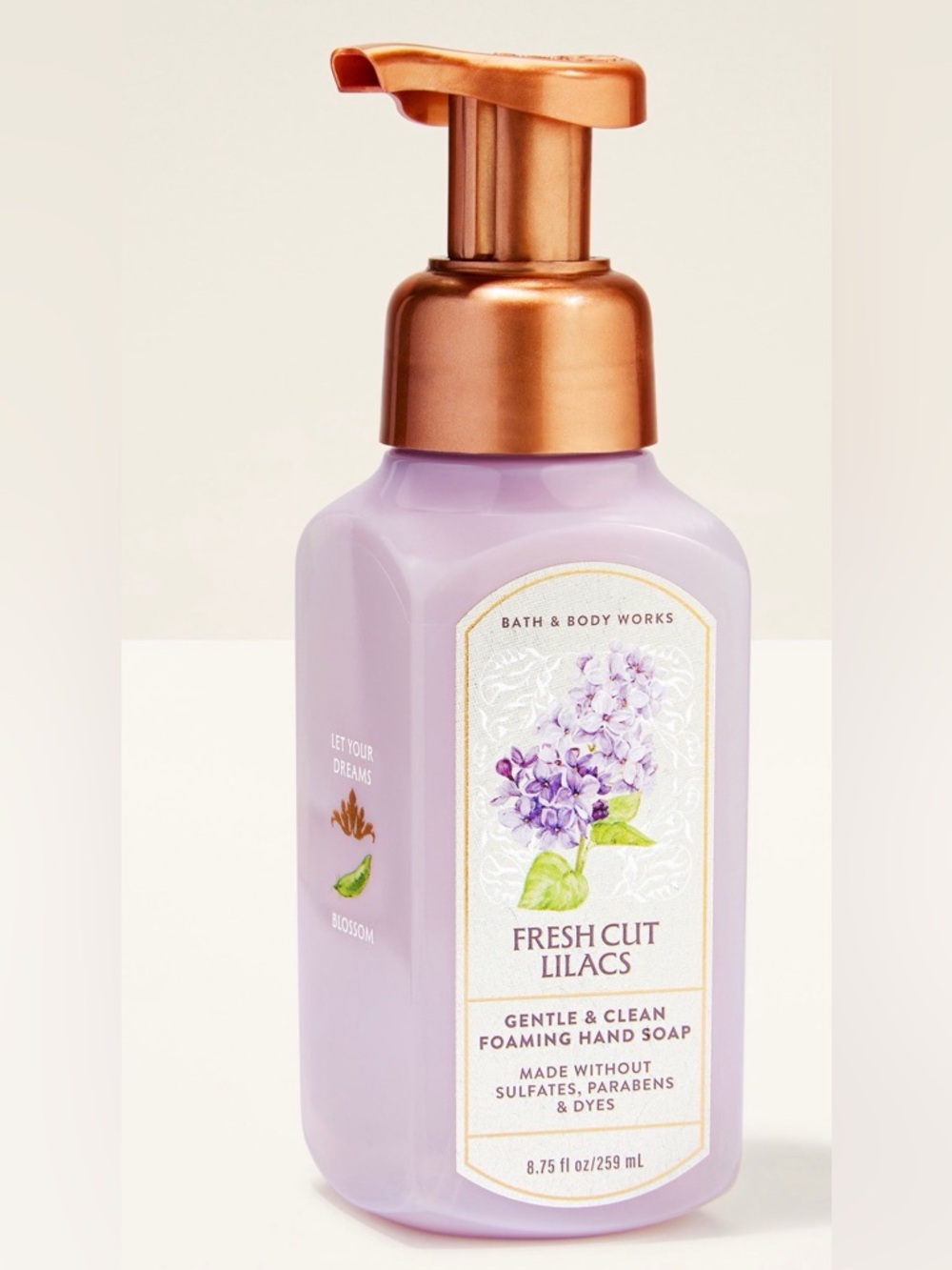 Bath & Body Works Fresh Cut Lilacs Gentle & Clean Foaming Hand Soap